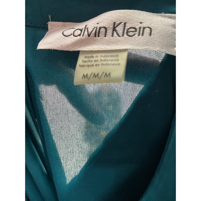 Calvin Klein Green Blouse - Size M