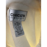 Chico's Yellow Vest Size 3