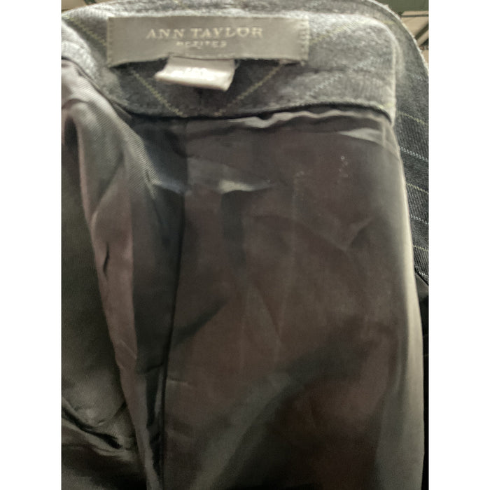 Ann Taylor 12P Gray Dress Pants