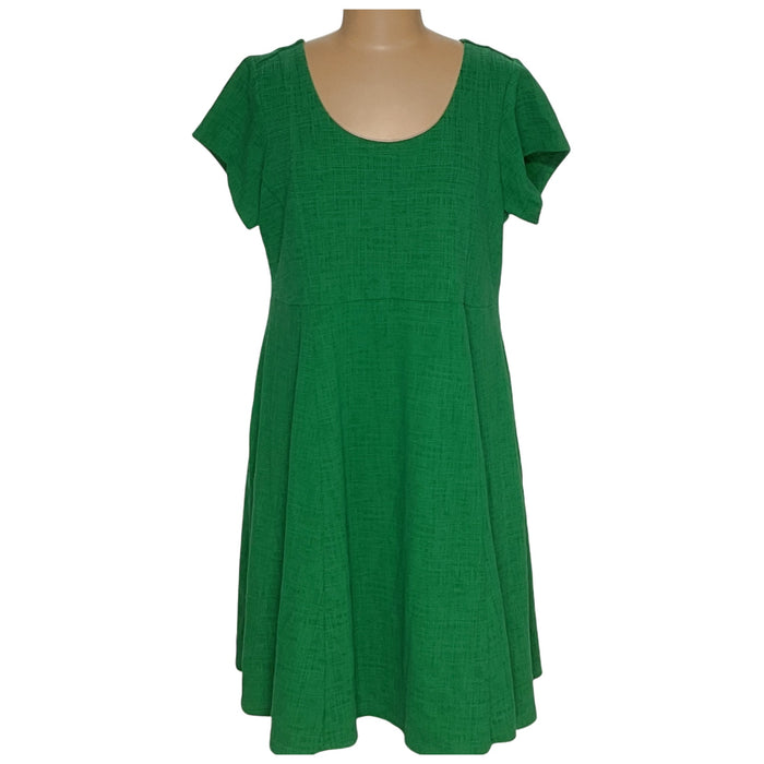 Maeve Green Shift Dress - Size 1X