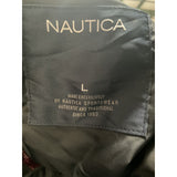 NAUTICA Men's Black Windbreaker Jacket L