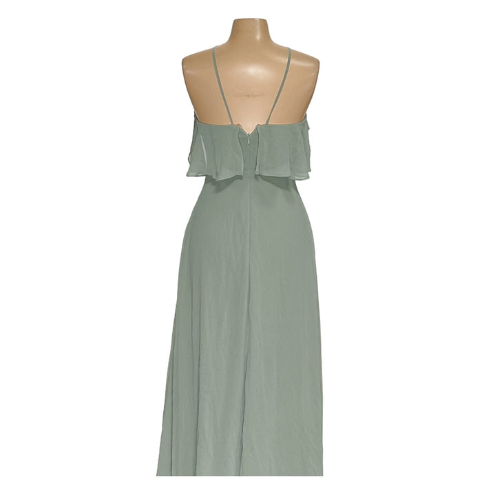 Birdy Grey Green Maxi Dress - Size M