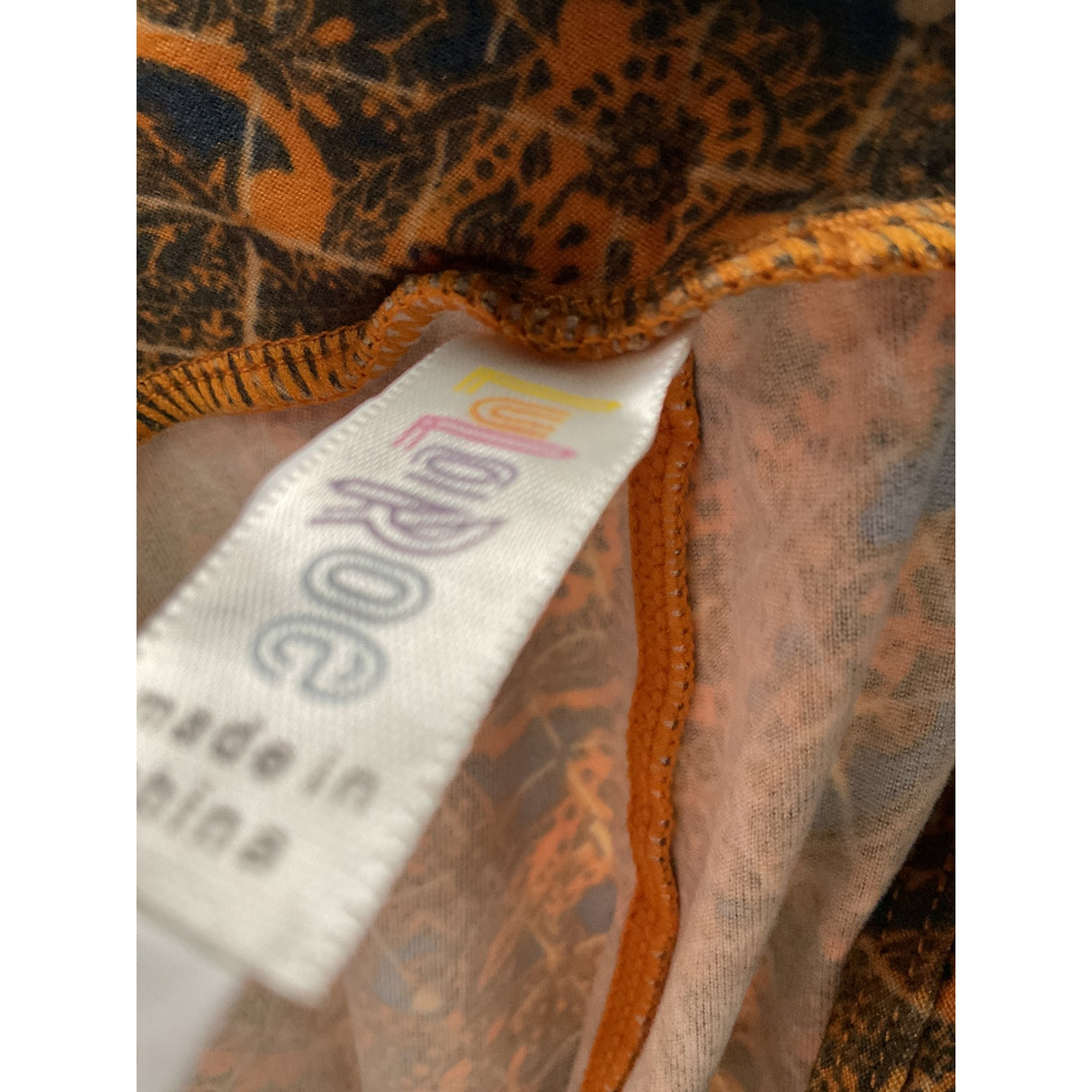 Lularoe Multicolor Polyester Leggings