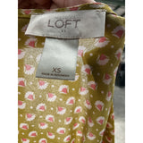 LOFT XS Multicolor Blouse