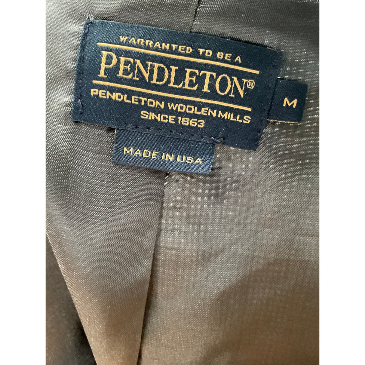 Pendleton Multicolor Wool Blazer - Women's M