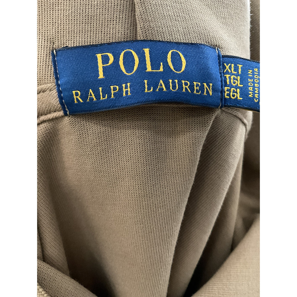 Polo Ralph Lauren Men's Big & Tall Brown Hoodie XLT