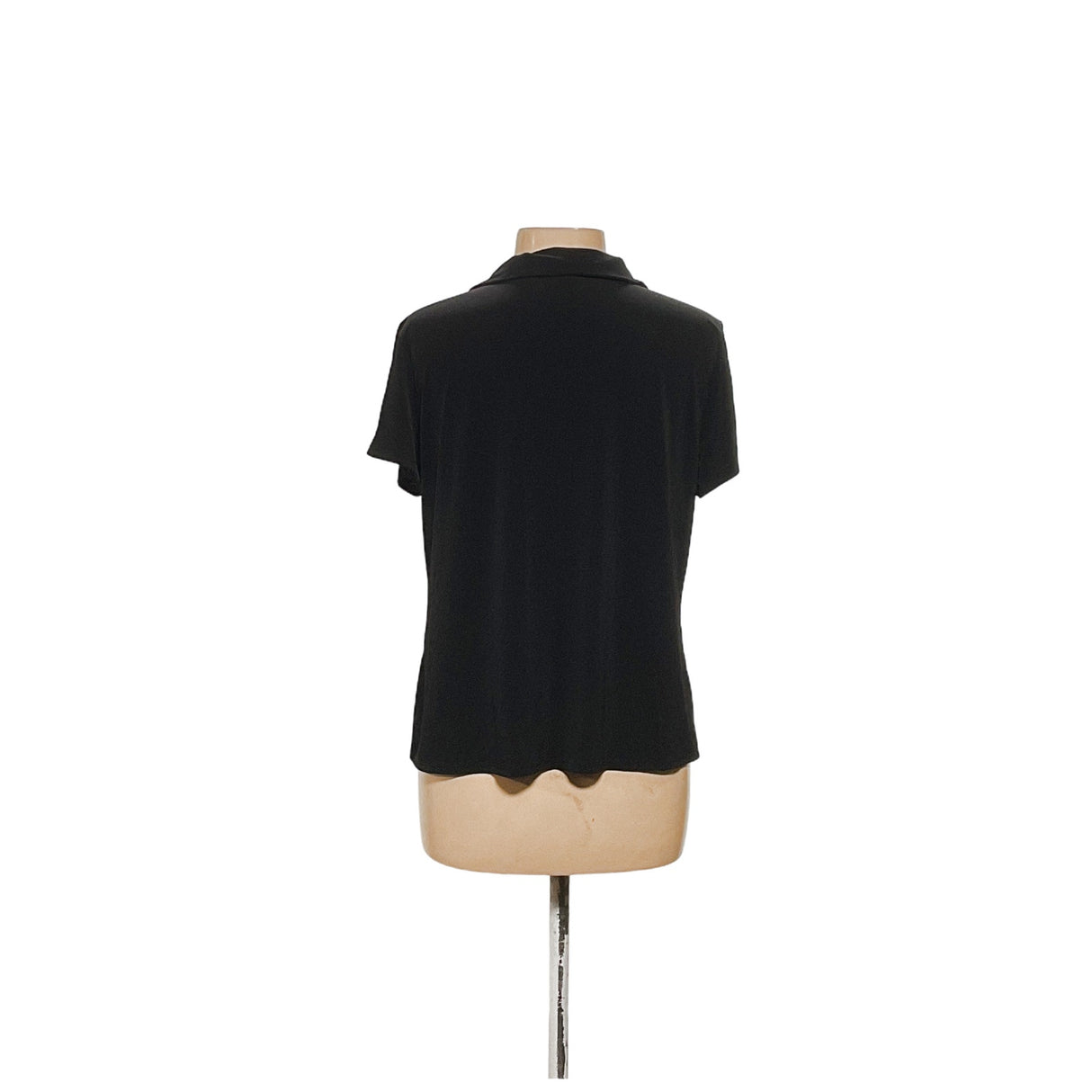 Chico's Women's Black Polo Top - Size 2