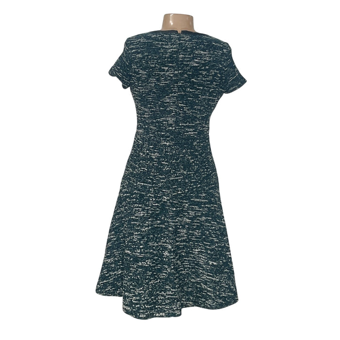 Talbots Green A-Line Dress, Size 10