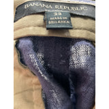 Banana Republic Men's Blue Linen Bermuda Shorts