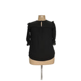 LOFT Women's Black Blouse Size L