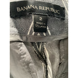 Banana Republic Gray Straight Pants Size 2