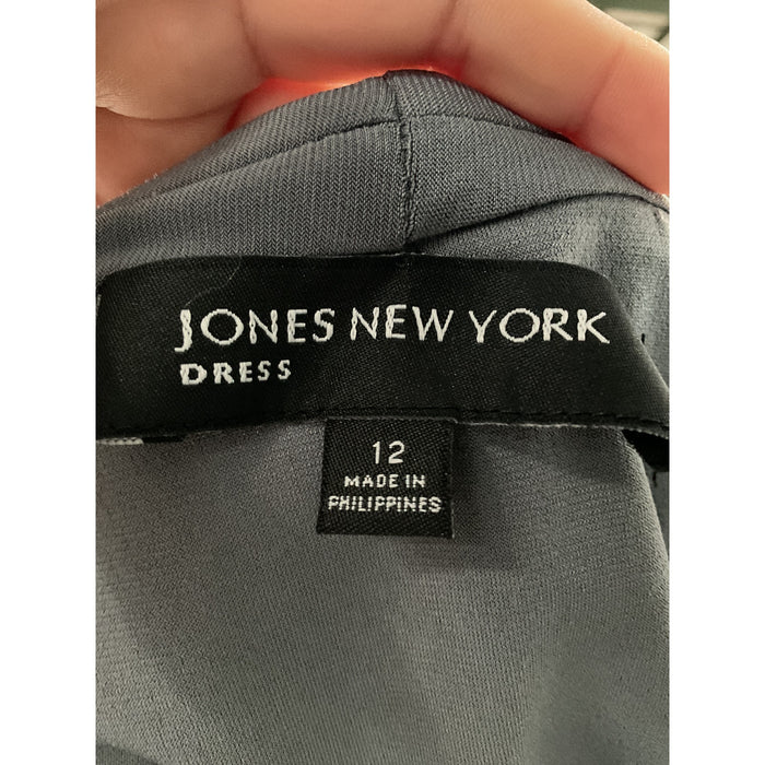 Jones NY Gray Shift Dress - Size 12