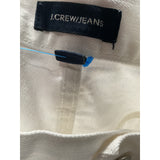 J. Crew Mini Skirt, White, 28