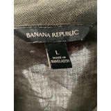 Banana Republic Green Button-Up Shirt, Size L