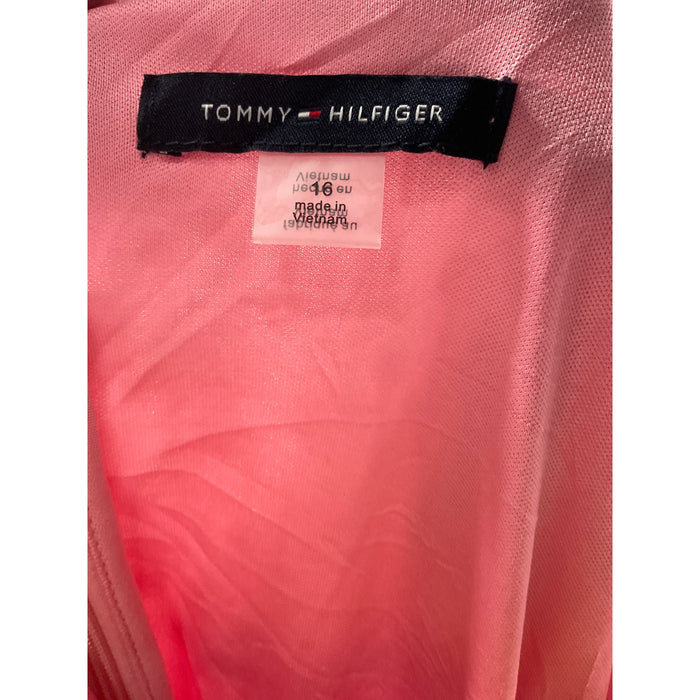 Tommy Hilfiger Pink Maxi Dress - Size 16