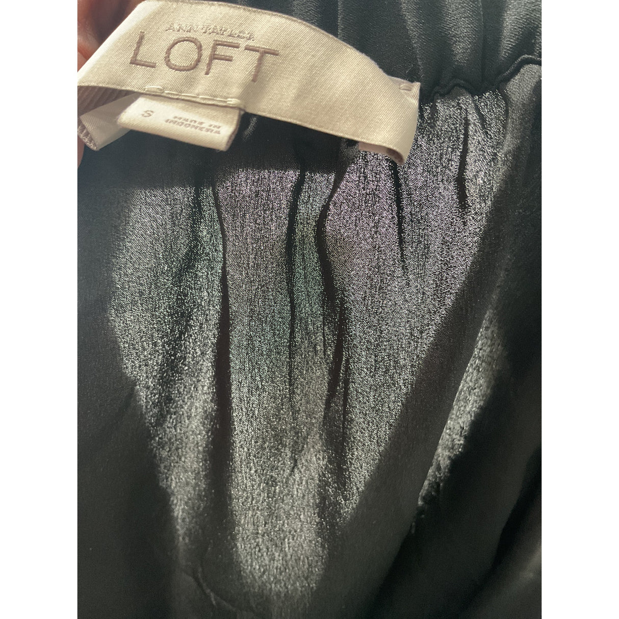 LOFT Black Blouse - Women's Size S