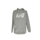 Nike Men's Gray Graphic Pullover Hoodie