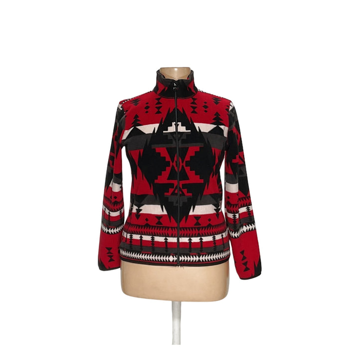 Lauren Ralph Lauren Multicolor Full Zip Sweater