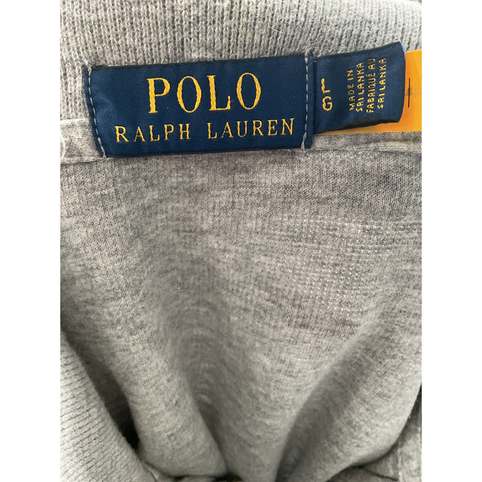 Polo Ralph Lauren Gray Cotton Pullover Sweater