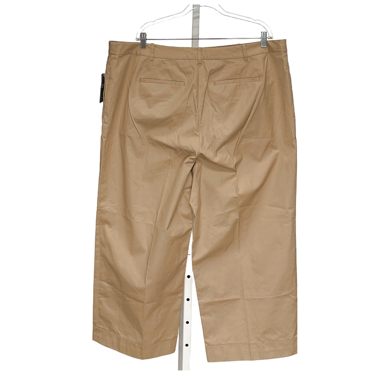 Lauren Ralph Lauren Plus Size Beige Ankle Pants