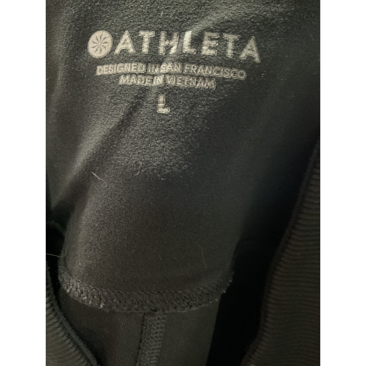 Athleta Women's Black Leggings - Size L