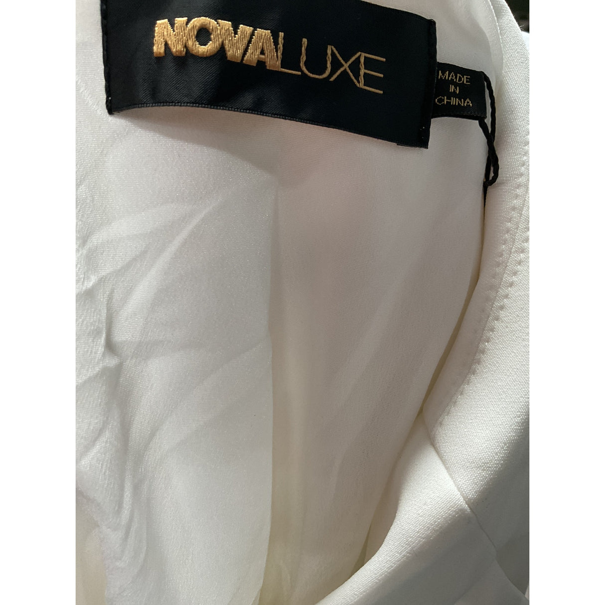 Fashion Nova White Women's Outfit Set (Size M)