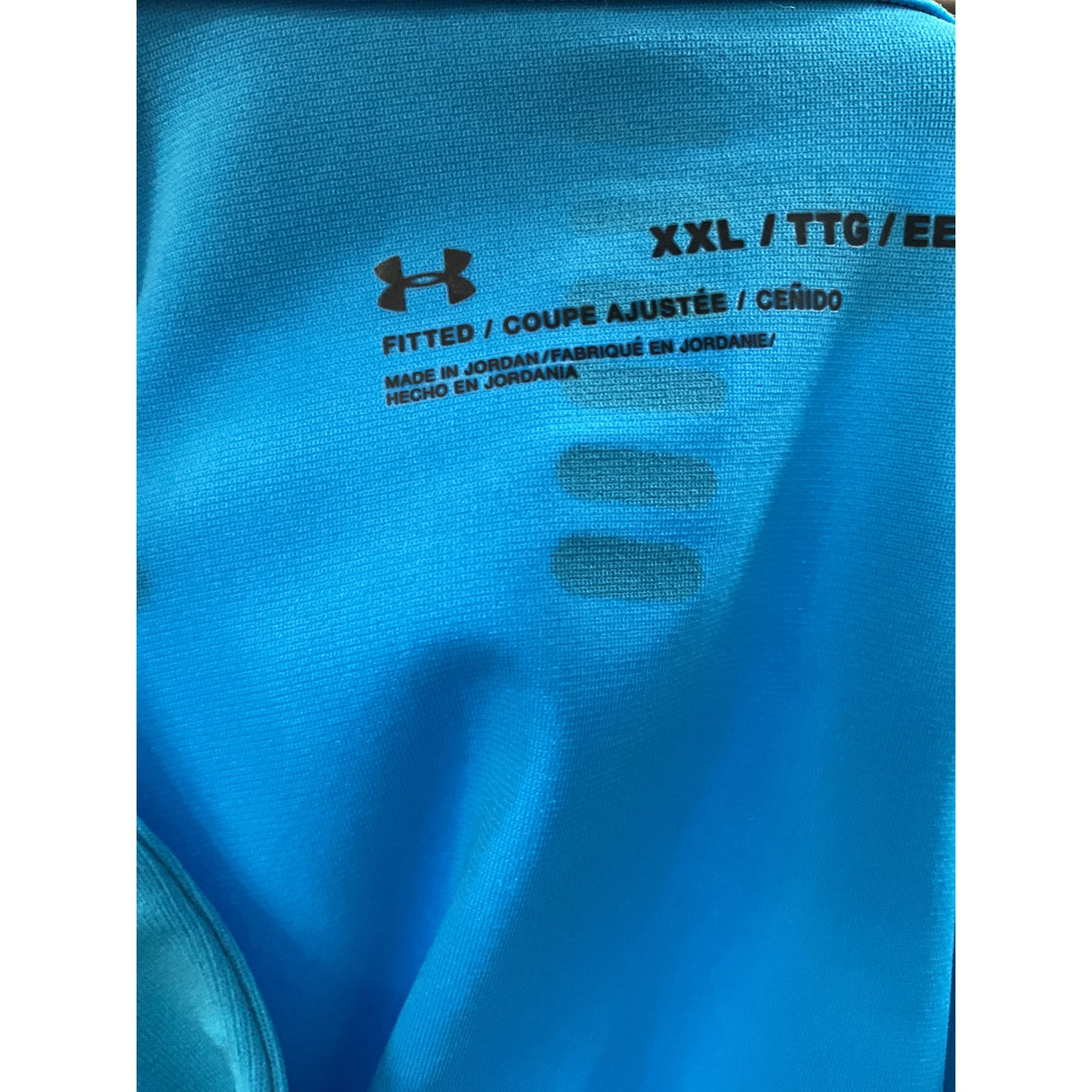 Under Armour Blue Henley Sweatshirt XXL