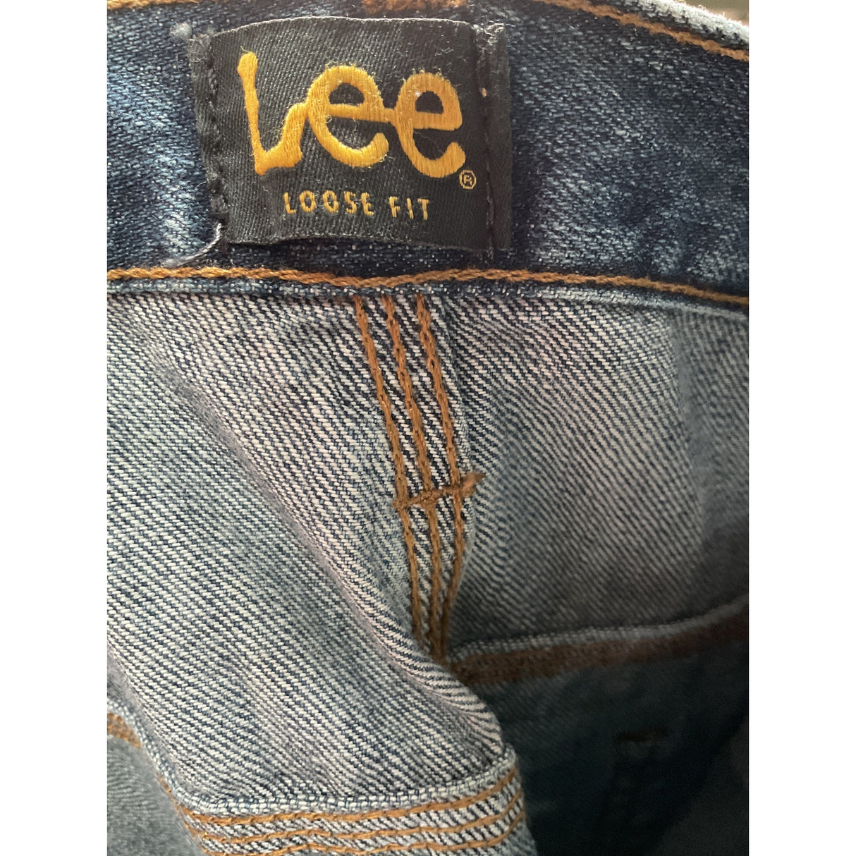 Men's Lee Blue Ankle Jeans (Size 38)