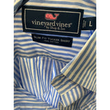 Vineyard Vines Men's Blue Button-Up Shirt