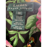 Lauren Ralph Lauren Multicolor Linen Top - Women's 3X