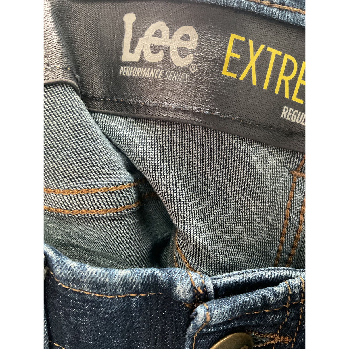 Men's Lee Blue Wide-Leg Jeans - Size 30