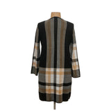 Kasper Multicolor Plaid Cardigan XL