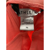 Athleta Orange Sweatpants Women's Size 16