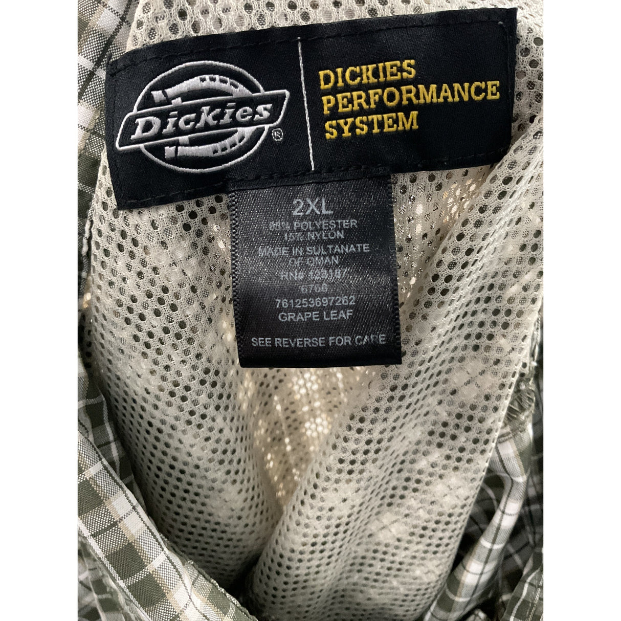 Dickies Multicolor Plaid SS Button-Down Shirt