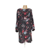 LOFT Multicolor Floral Shift Dress