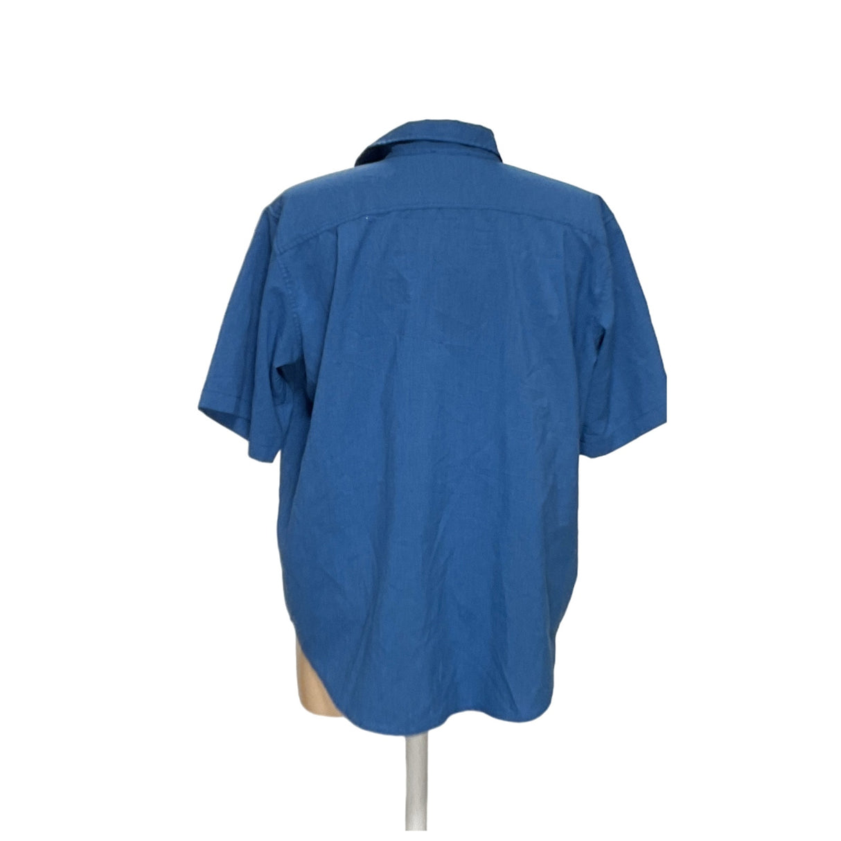 Orvis Blue Men's Short Sleeve Button-Up