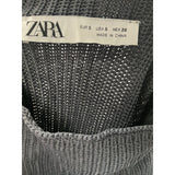 Gray ZARA Viscose Sweater - Women's S