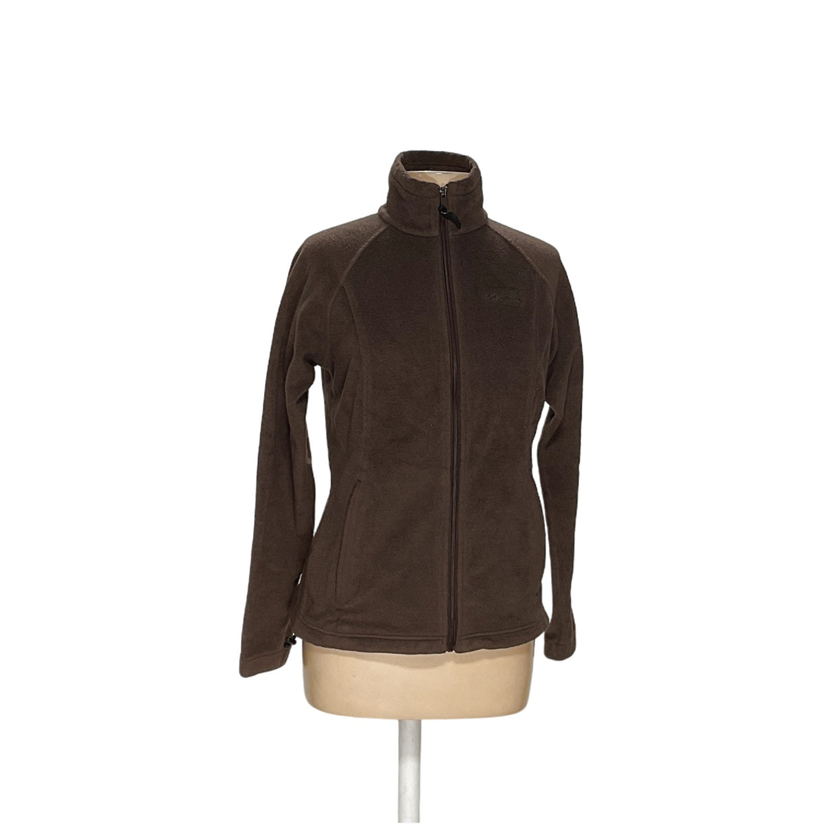 Columbia Brown Full Zip Sweater - Women's M