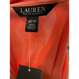 Lauren Ralph Lauren XS Orange Blouse