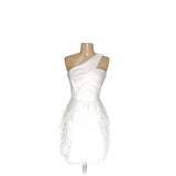 BCBGMAXAZRIA White A-Line Dress