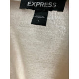 Express Beige Rayon Blouse - Women's L