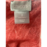 Chico's Pink Knit Pullover Sweater - Size 2