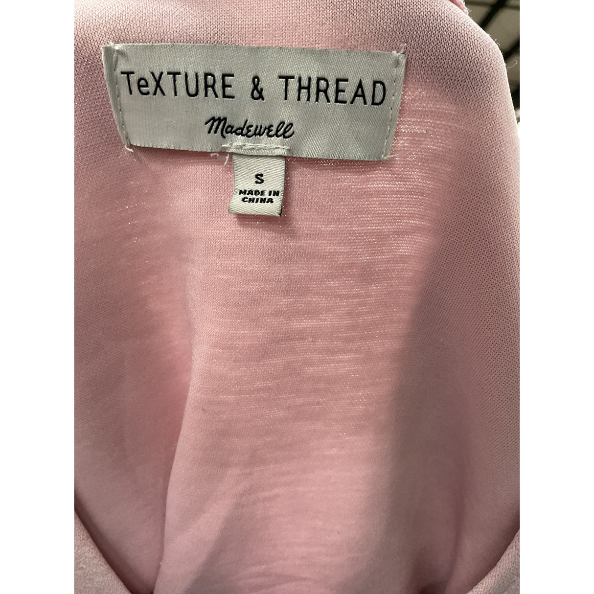 Madewell Pink Blouse - Size S