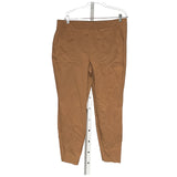 Lane Bryant Brown Ankle Pants