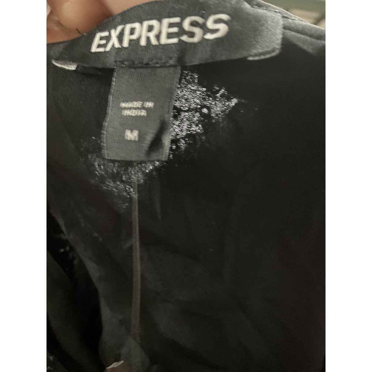 Express Black Blouse