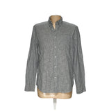 Banana Republic Gray Dress Shirt, Men's L