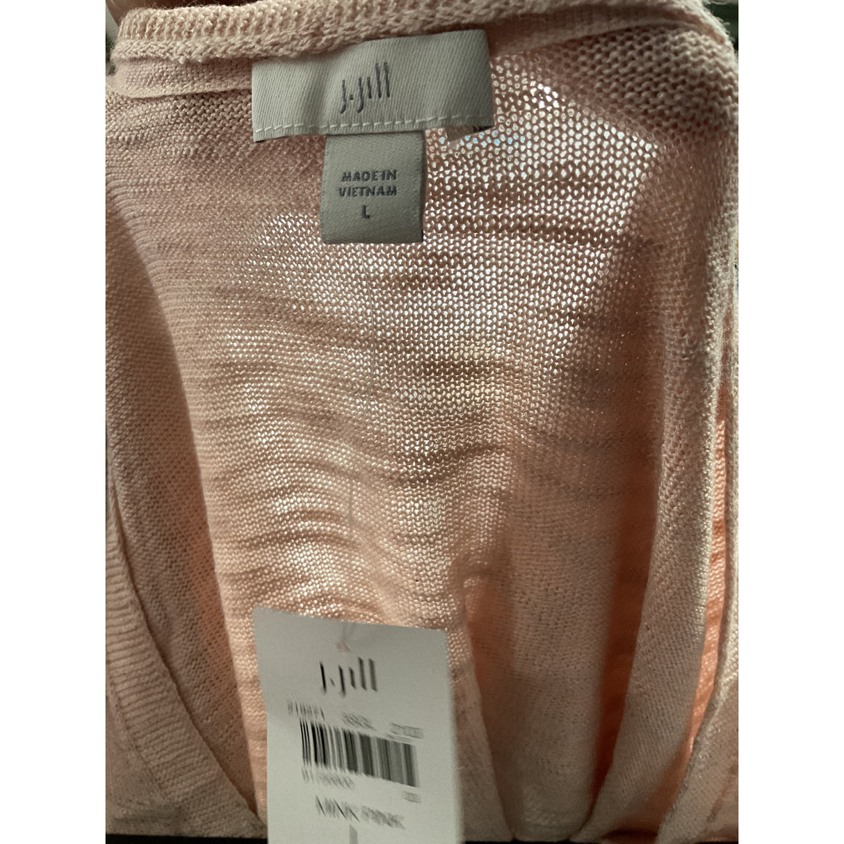 J.Jill Pink Cotton Blouse - Size L