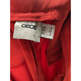 ASOS Orange Women's Ankle Pants - Size 0