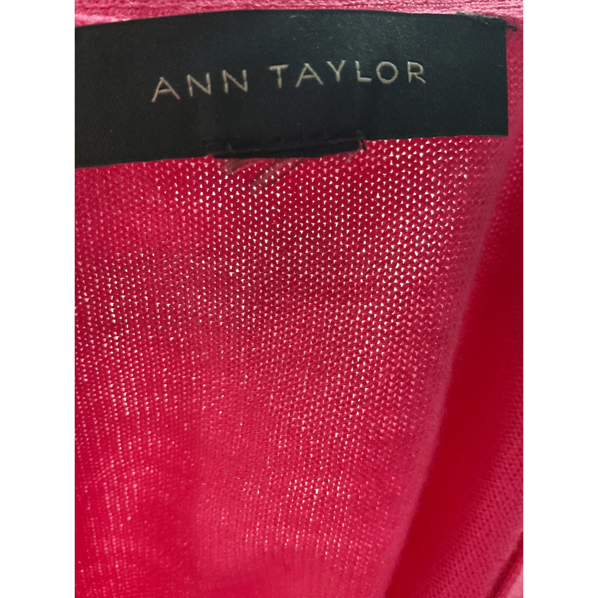 Ann Taylor Pink Cardigan Sweater XL