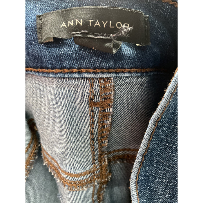 Ann Taylor Blue Ankle Jeans - Size 6